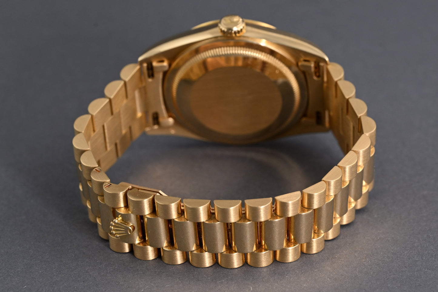 Rolex Day Date Gelbgold 18238 - Black Dial - Watch Only