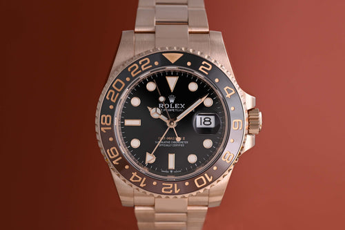 Rolex GMT Master II Roségold 126715CHNR - Full Set
