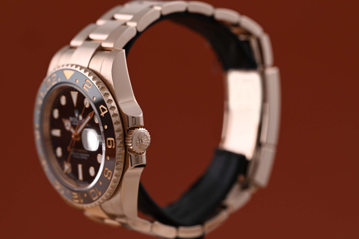 Rolex GMT Master II Roségold 126715CHNR - Full Set