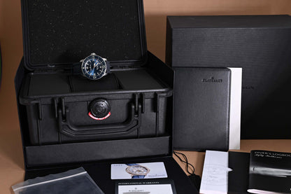 Blancpain Fifty Fathoms Automatic - Sunburst Blue - Full Set