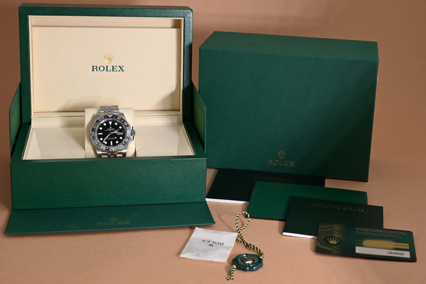 Rolex GMT Master II - 126710GRNR "Bruce Wayne" - Full Set - NEW 2026