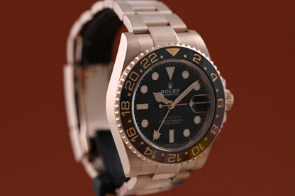 Rolex GMT Master II Roségold 126715CHNR - Full Set