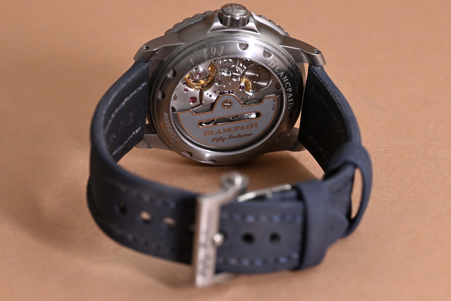 Blancpain Fifty Fathoms Automatic - Sunburst Blue - Full Set