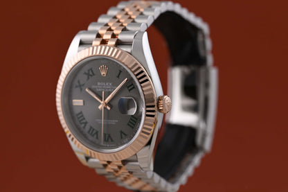 Rolex Datejust 41 - 126331 Wimbledon Dial - Full Set - Like NEW 2025