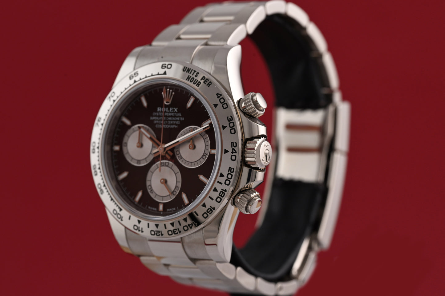 Rolex Daytona White Gold 126509 - Black Dial - Full Set