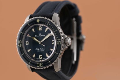 Blancpain Fifty Fathoms Automatic - Sunburst Blue - Full Set