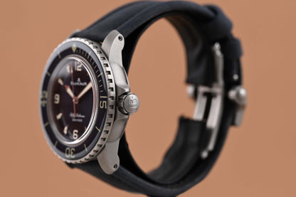 Blancpain Fifty Fathoms Automatic - Sunburst Blue - Full Set