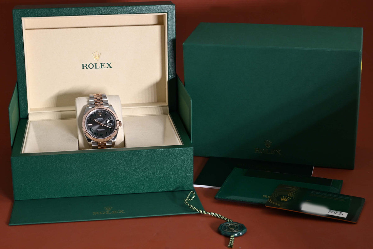 Rolex Datejust 41 - 126331 Wimbledon Dial - Full Set - Like NEW 2025