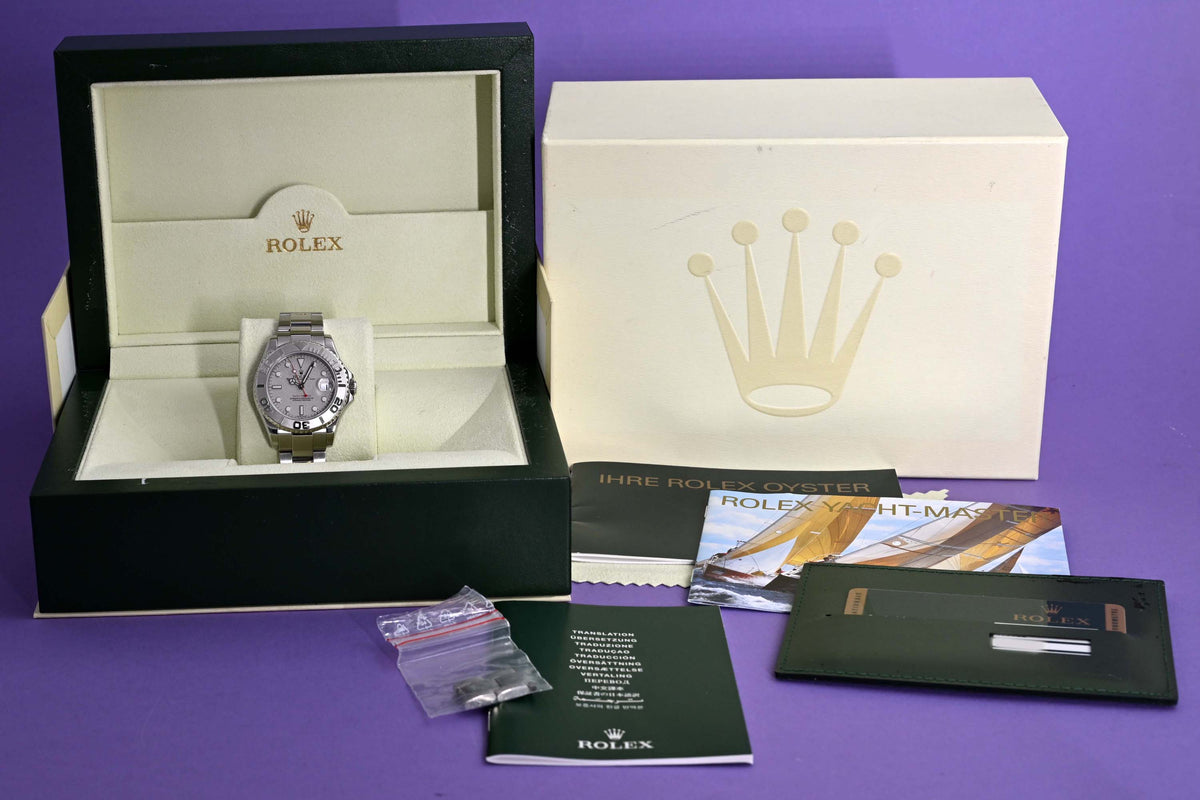 Rolex Yacht Master Medium Size 168622 - Full Set - LC100