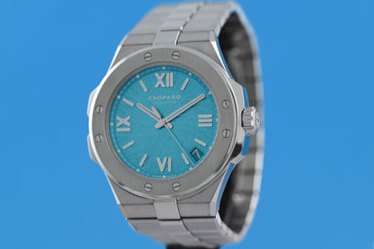 Chopard Alpine Eagle Large - Full Set - Maritime Blue Dial