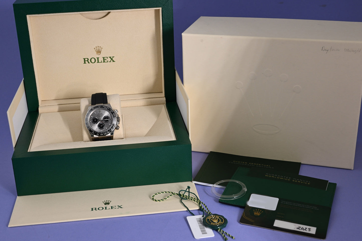 Rolex Daytona White Gold 126519LN - Full Set - Ghost Dial