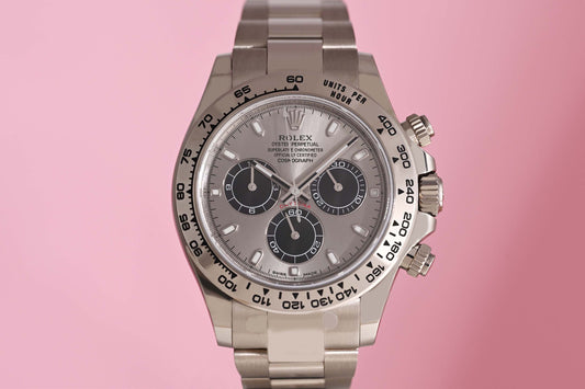 Rolex Daytona Weißgold 116509 - Ghost Dial - Full Set