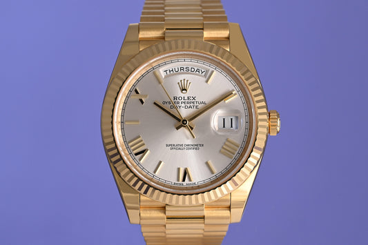 Rolex Day Date 40 Yellow Gold 228238 - Full Set - LC100