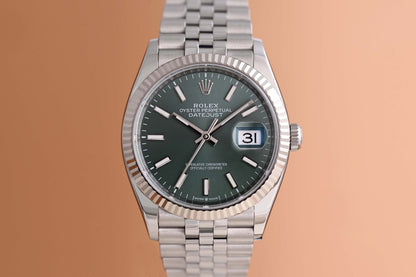 Rolex Oyster Perpetual Datejust 126234 - Green Dial - Full Set