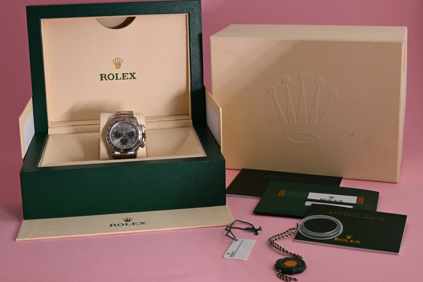 Rolex Daytona Weißgold 116509 - Ghost Dial - Full Set