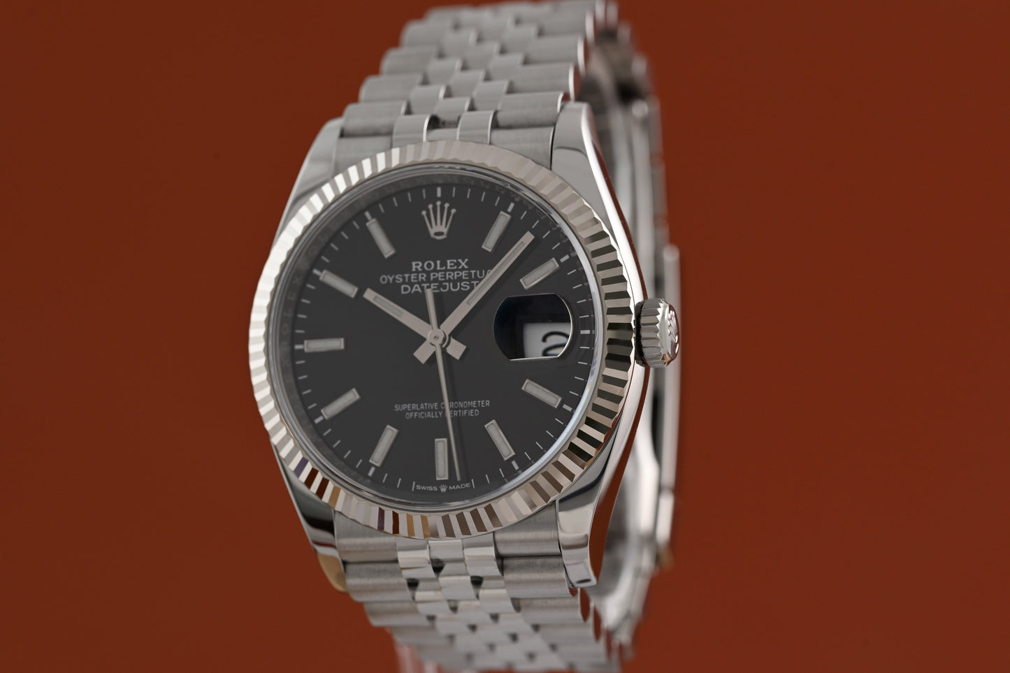 Rolex Datejust 36 - 126234 - Black Dial - Full Set - LC100