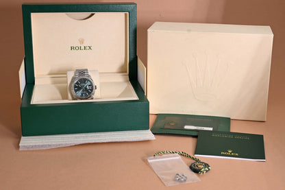 Rolex Oyster Perpetual Datejust 126234 - Green Dial - Full Set