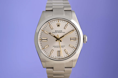 Rolex Oyster Perpetual 41mm 134300 - Silver Dial - Full Set - NEW 2026
