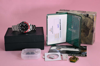 Rolex GMT Master II 16760 - Fat Lady - Full Set