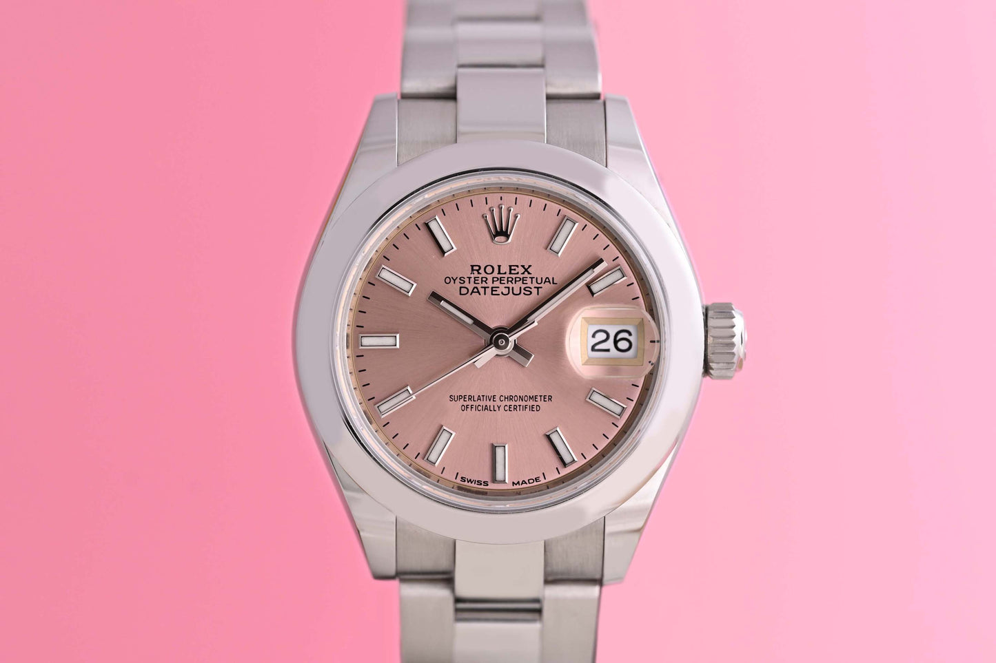 Rolex Lady Datejust 28mm - Full Set - Pink Dial