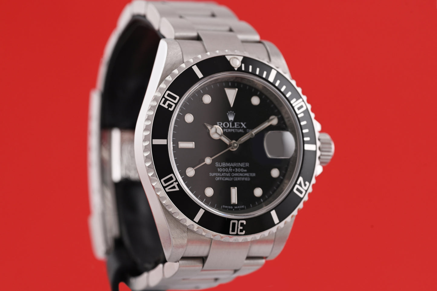 Rolex Submariner 16610 - Full Set - Rehaut