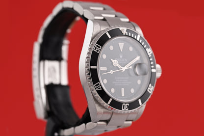 Rolex Submariner 16610 - Full Set - Rehaut