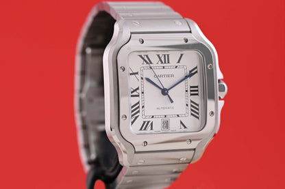 Cartier Santos Large - Full Set - WSSA0018