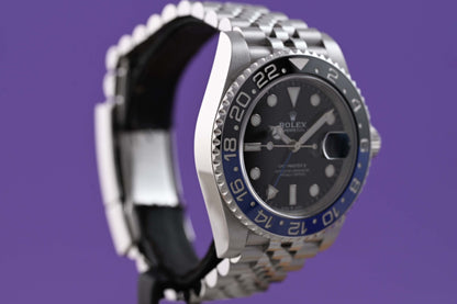 Rolex GMT Master II Batgirl 126710BLNR - Full Set