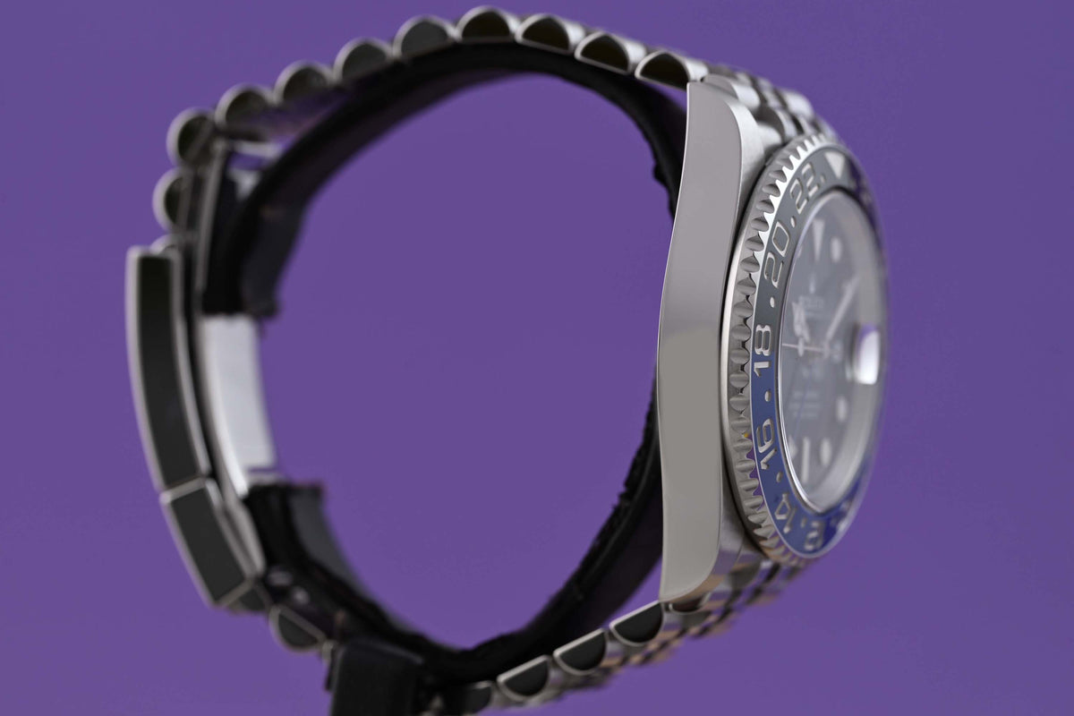 Rolex GMT Master II Batgirl 126710BLNR - Full Set