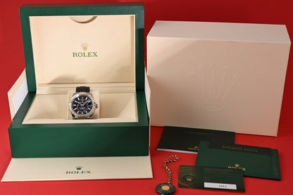 Rolex Sky Dweller White Gold 336239 - Black Dial - Full Set