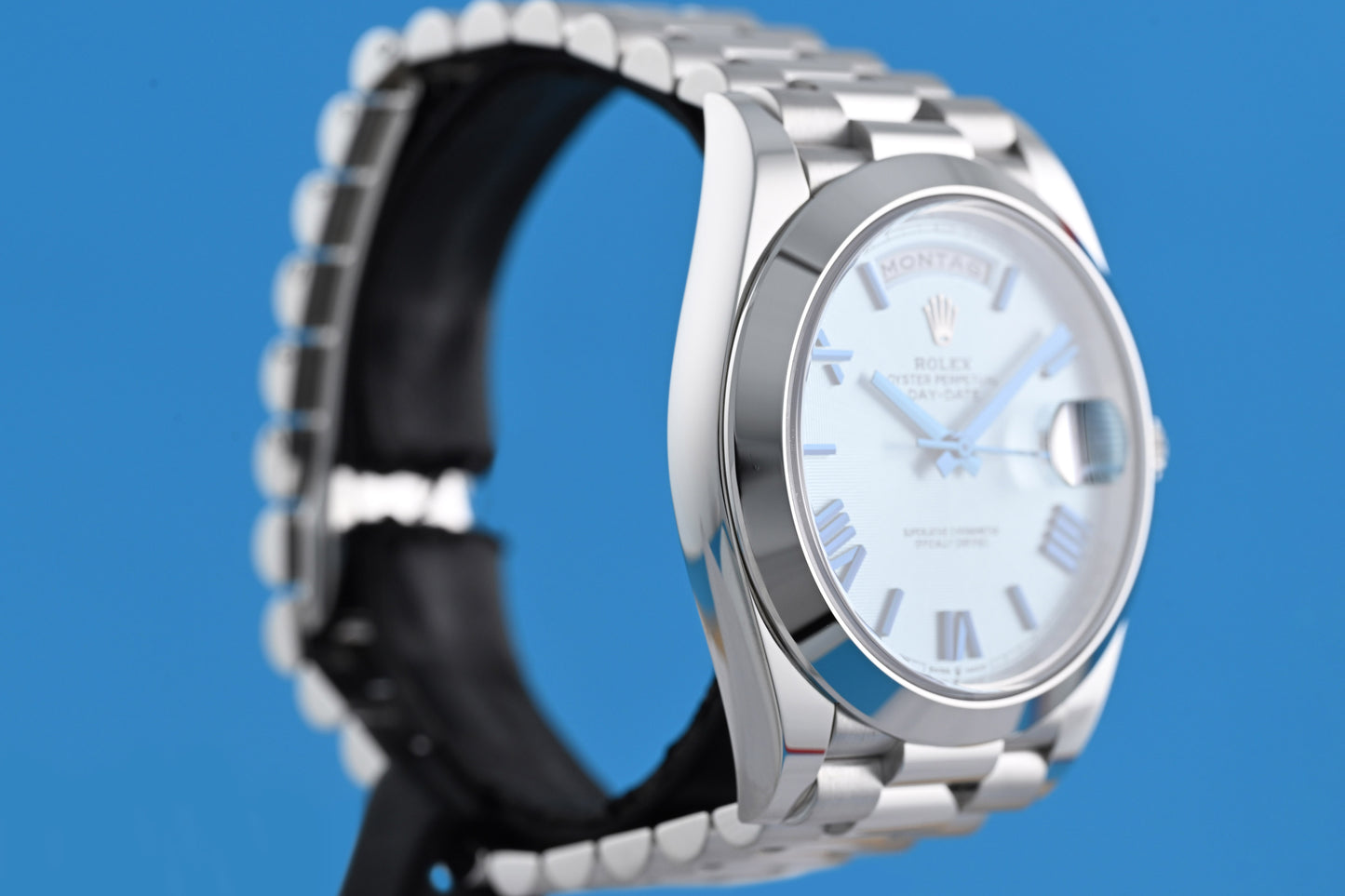 Rolex Day Date 40 Platinum 228206 - Full Set - LC100