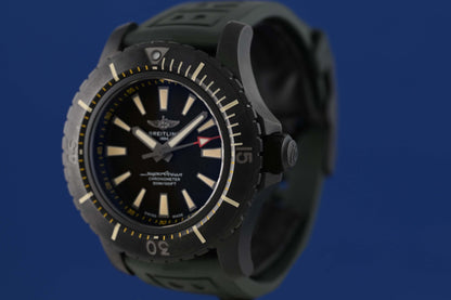 Breitling Superocean 48 Titanium - Black Green - Full Set