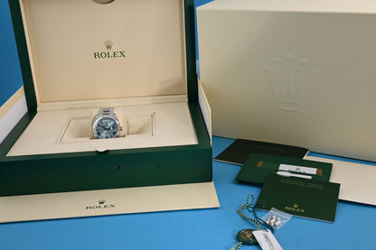 Rolex Day Date 40 Platinum 228206 - Full Set - LC100