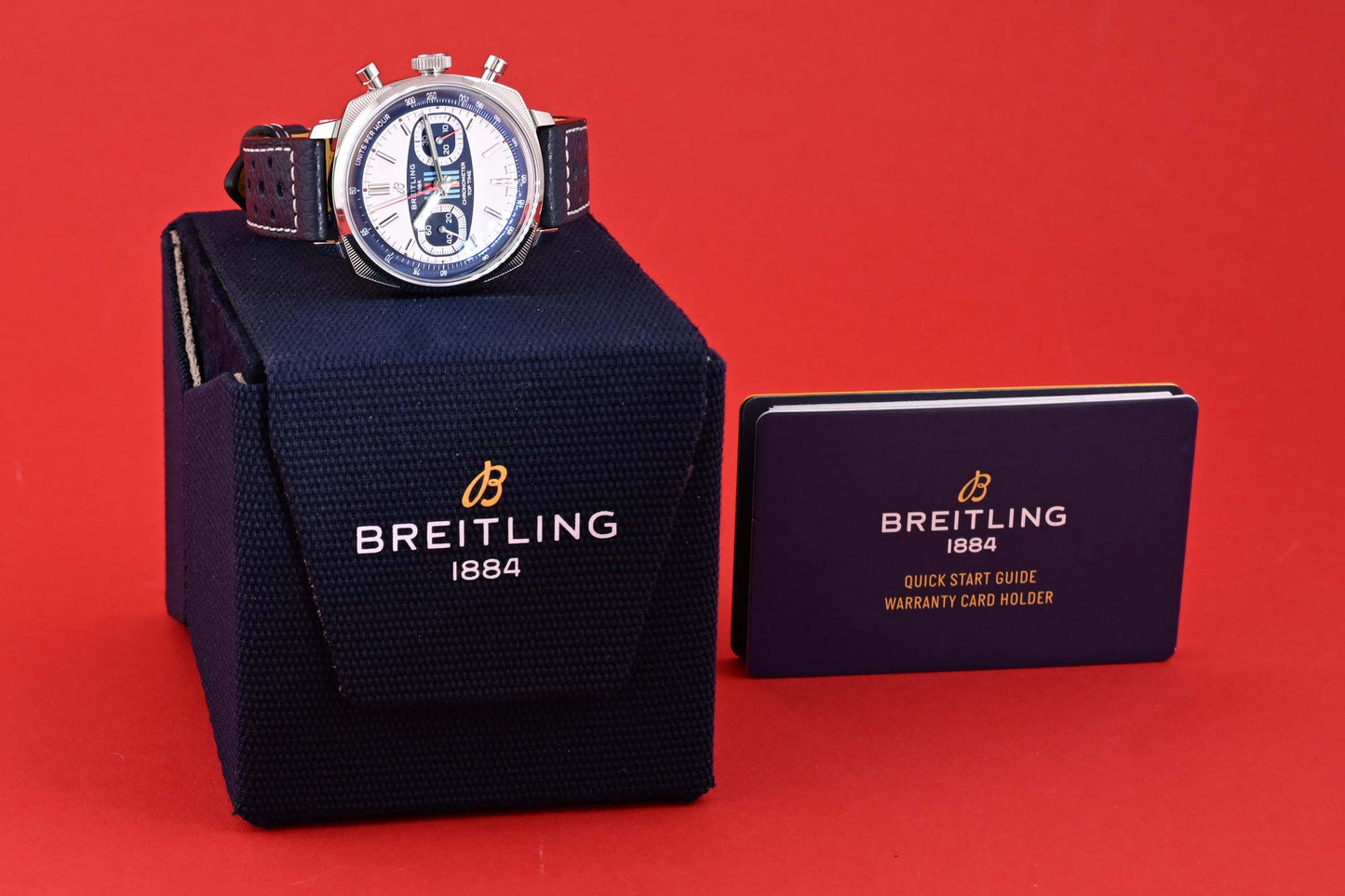 Breitling Top Time B01 Martini Racing - Full Set - NEW