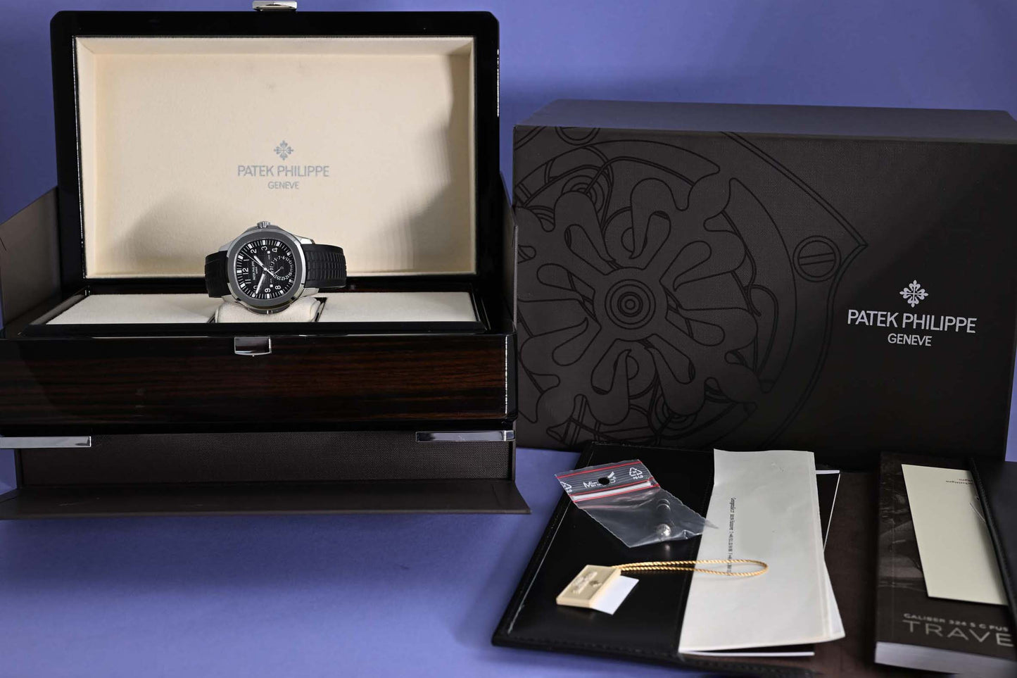 Patek Philippe Aquanaut Travel Time 5164A-001 - Full Set
