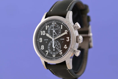 Patek Philippe Pilot Travel Time Flyback Chronograph Khaki green dial - Full Set - NEW 2026