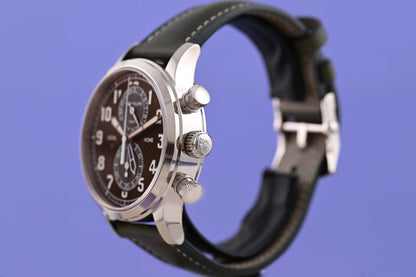 Patek Philippe Pilot Travel Time Flyback Chronograph Khaki green dial - Full Set - NEW 2026