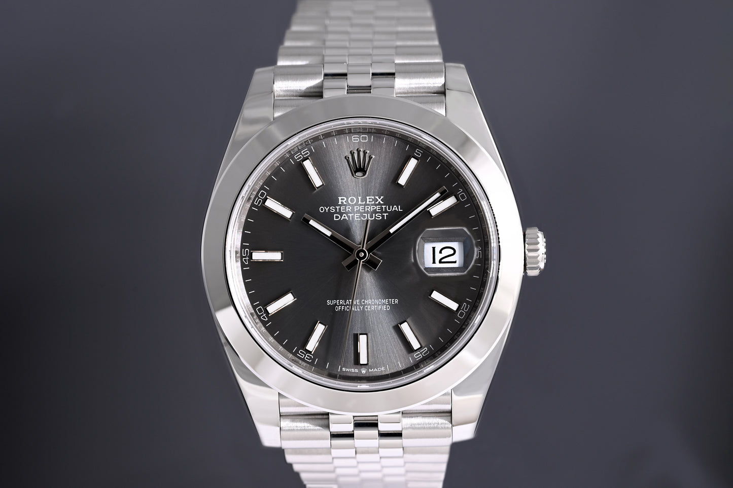 Rolex Datejust 41 - 126300 - Rhodium Dial - Full Set