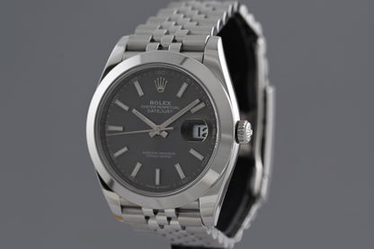 Rolex Datejust 41 - 126300 - Rhodium Dial - Full Set