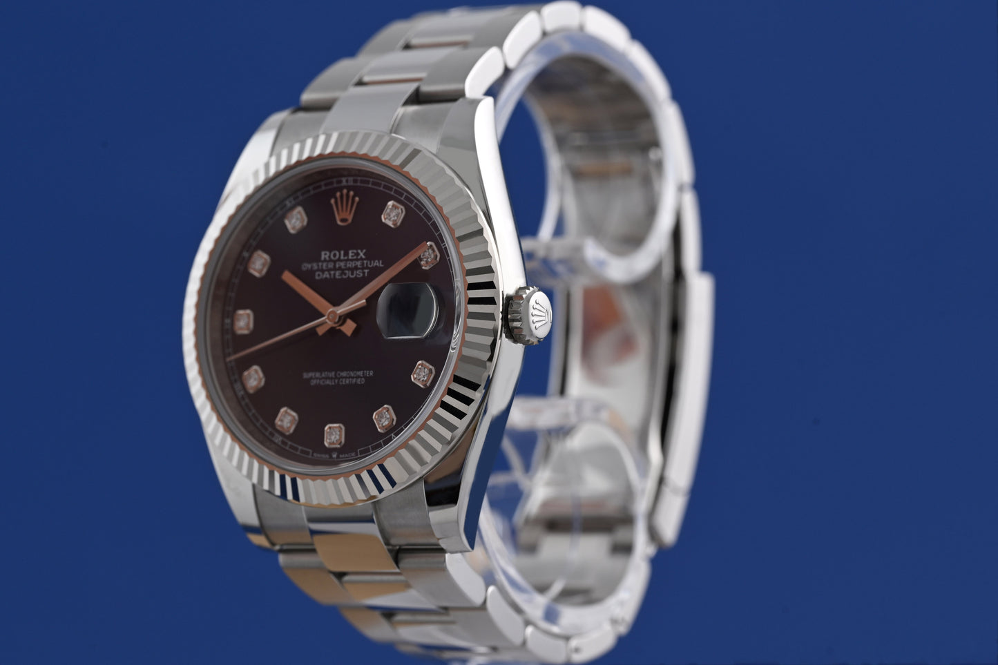 Rolex Datejust 41 - 126334 Blue Dia Dial - Full Set