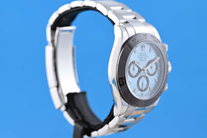 Rolex Daytona Platin 116506 - Ice Blue Dial - Full Set - LC150