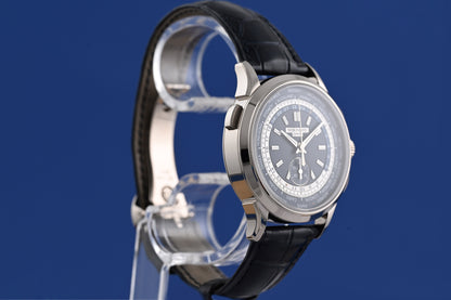 Patek Philippe World Time 5930G-001 - Blue Dial - Full Set