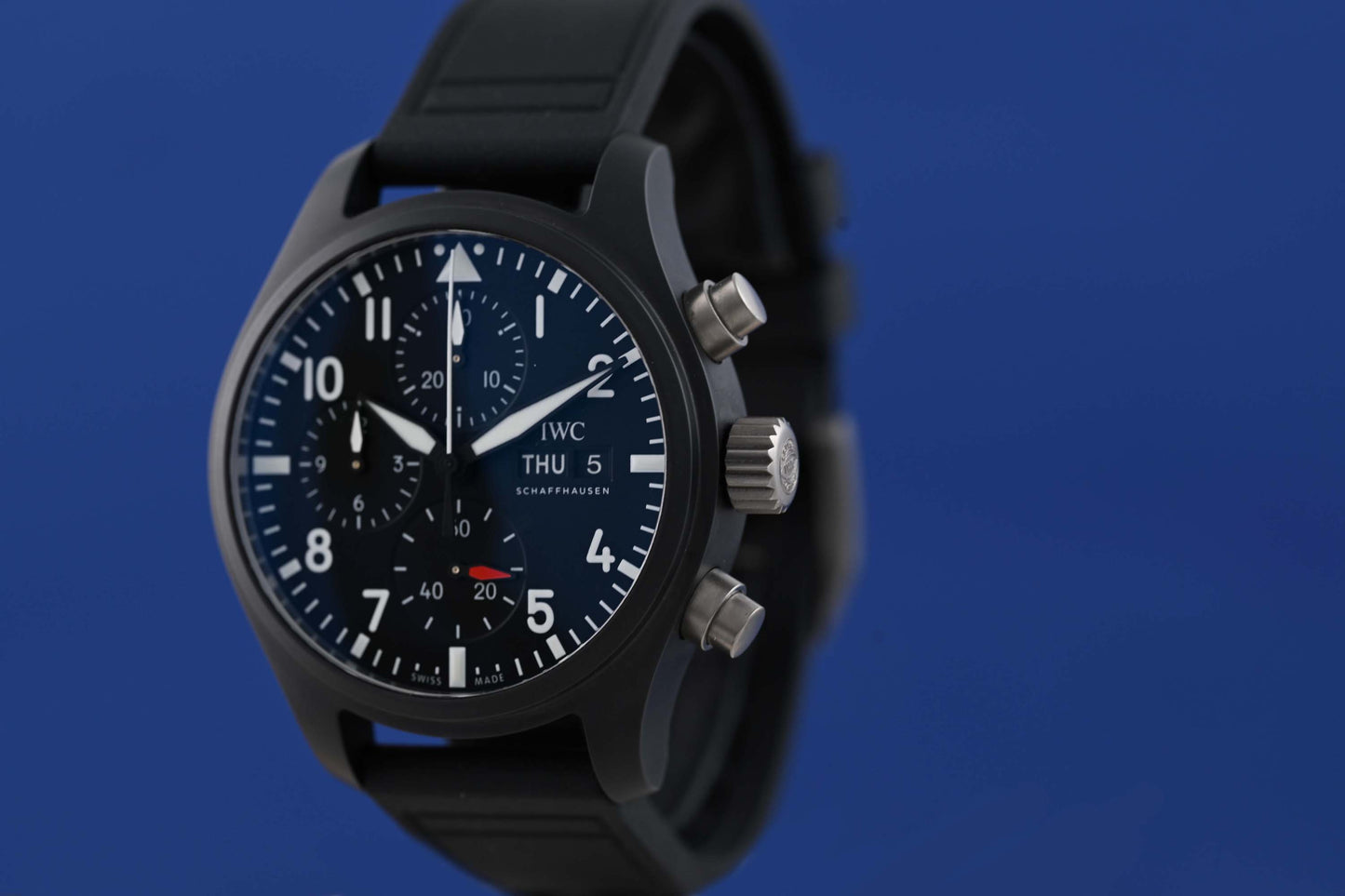 IWC Fliegeruhr Chronograph Top Gun Keramik - Full Set