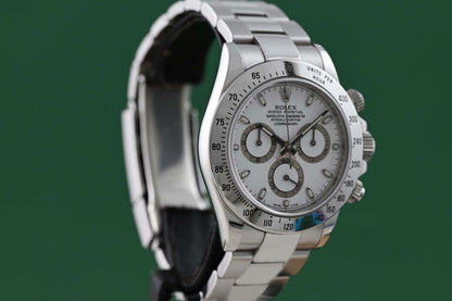 Rolex Daytona 116520 White Dial - Full Set - Like NEW