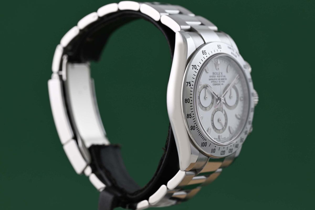 Rolex Daytona 116520 White Dial - Full Set - Like NEW