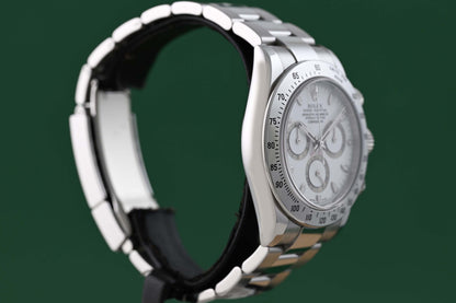 Rolex Daytona 116520 White Dial - Full Set - Like NEW