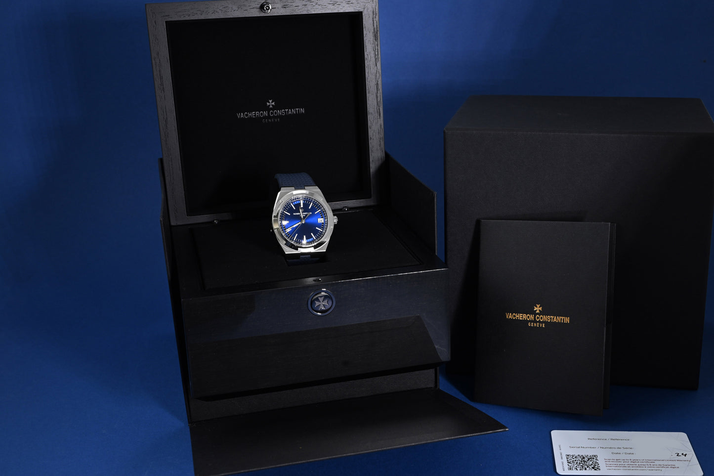 Vacheron Constantin Overseas - Full Set - Blue Dial - inkl. alle Bänder