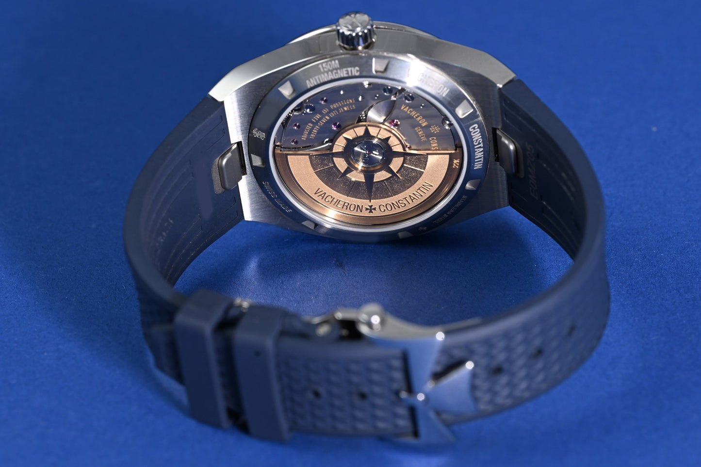 Vacheron Constantin Overseas - Full Set - Blue Dial - inkl. alle Bänder