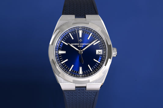 Vacheron Constantin Overseas - Full Set - Blue Dial - inkl. alle Bänder