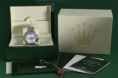 Rolex Daytona 116520 White Dial - Full Set - Like NEW